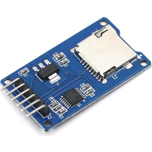 1PCS Micro SD Storage Expansion Board Micro SD TF Card Memory Shield Module SPI For ArduIino Promotion diy