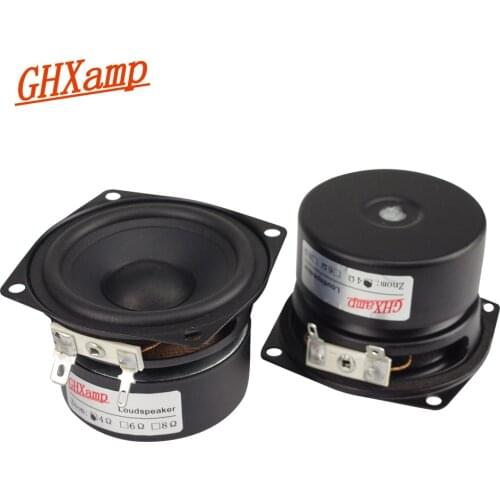 2.5 inch Portable Full Range HIFI speaker damping pape cone DIY Bluetooth speaker unit vocal instruments Soundbox 127Hz-20KHz