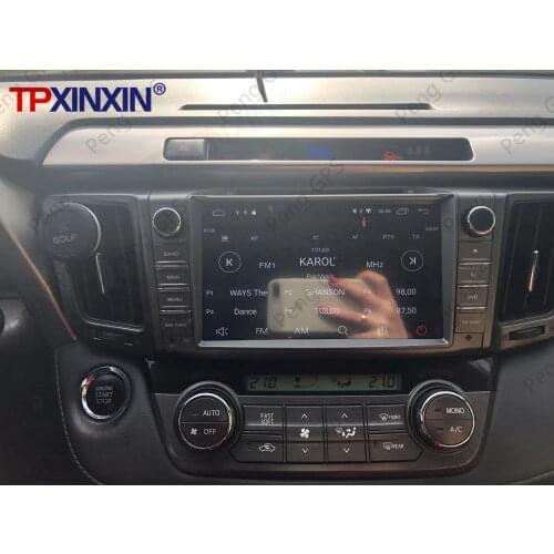 PX6 IPS Android 10.0 4GB+64GB Car Radio For Toyota RAV4 2013-2018 GPS Navigation Auto Audio Stereo Recoder Head Unit DSP Carplay