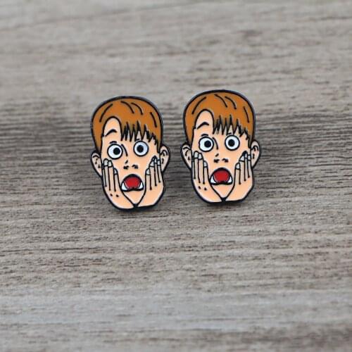 BG491 Dongmanli 1 Pair Boy Movies Earrings Stainless Steel Earrings for Women Girls Jewelry Earring Stud