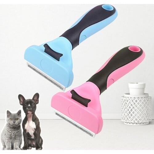 Dog Hair Remover Cat Brush Grooming Tools Pet Detachable Clipper Attachment Pet Trimmer Combs Supply Cini Furmines For Cats Dogs