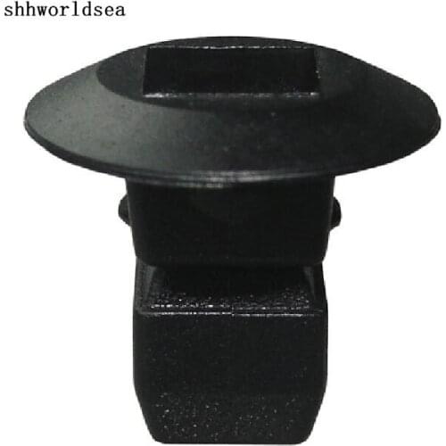 Shhworldsea 100pcs Free Shipping Nylon Black Screw Grommet #8 Screw Size (M4.2) For VW N908-338-01