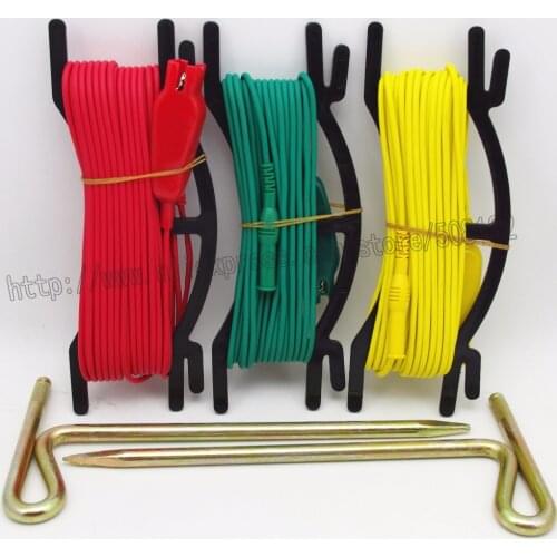 Test lead + earth nail Use for Earth Ground Resistance Tester Meter UT521 UT522 UT523A UT572