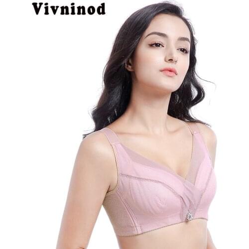 Ultra-thin Wire Free Bra Plus Size Bras for Women Sexy Bra Wirefree Seamless Bra Plus Size Cotton Sleeping Bras Women' Underwear