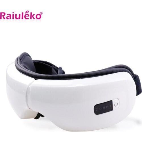 Smart Electric Eye massage Air Pressure Music Wireless Vibration Magnetic Heating Therapy Face Massager Tools Health Care Tens