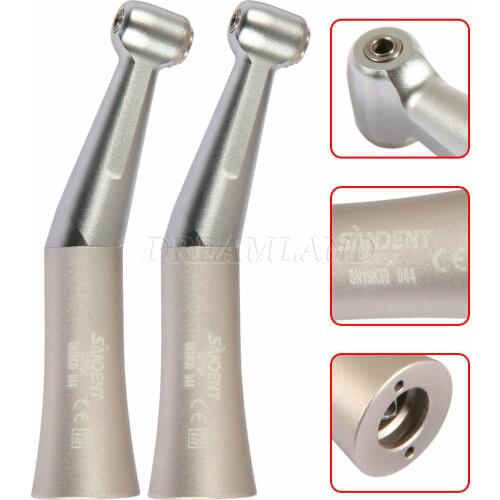 2Pcs SP Dental Low Speed Contra Angle Push Button E-type Handpiece fit NSK FX23