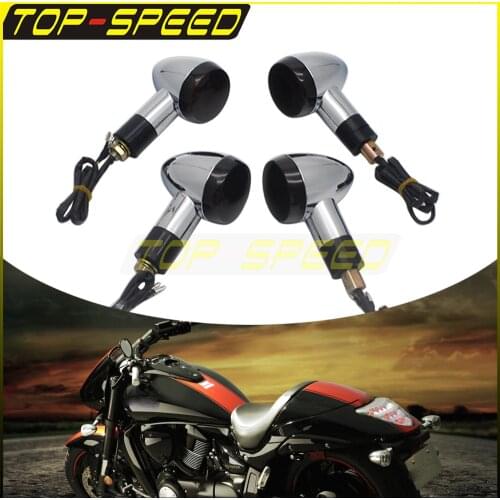 3 IN 1 E4 LED Turn Signal Light Blinker Indicator Running Light Taillight Rear Brake Lamp for Suzuki Boulevard M109R VZR1800