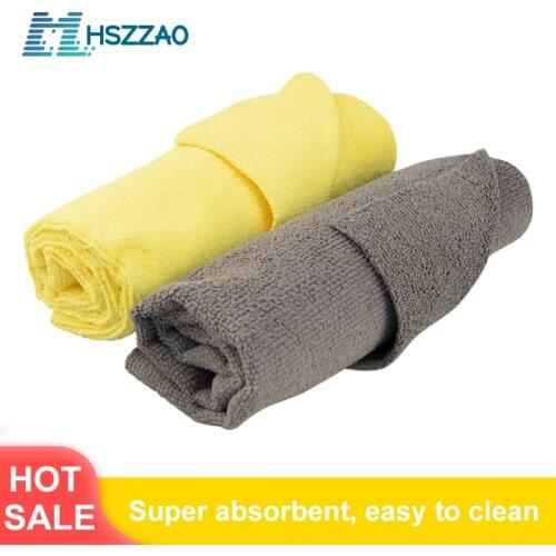 40x40cm Car Wash Waxed crystal Microfiber Towel Car Cleaning Drying Cloth Hemming Car Care Cloth Detailing Car Wash Towel
