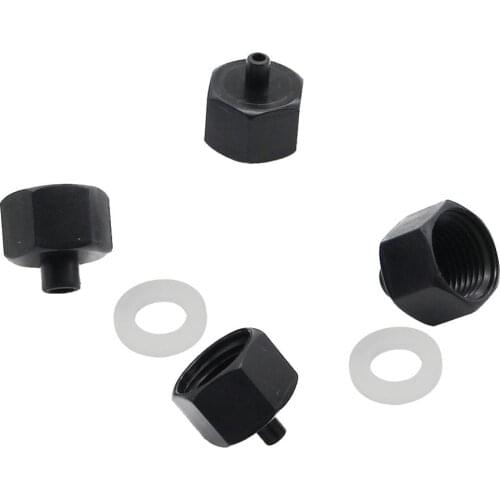 8 Pcs 6mm to 1/2" internal thread Connectors Garden water Connector Irrigation Nozzles Sprinkler Connection Fittings