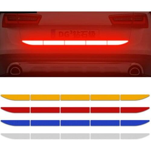 Car Tape Stickers Warning Strip for benz vw t4 audi q5 renault scenic 2 volvo s90 vauxhall corsa for fiat bravo honda civic