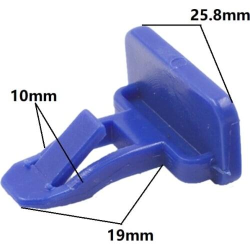 KALILII 30x Auto exterior trim strip clips For Toyota decoration fastener buckle