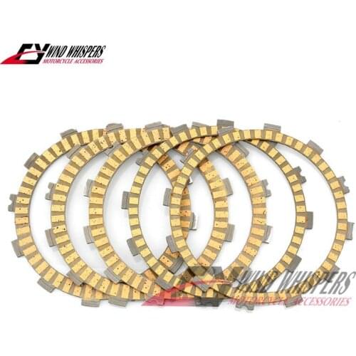 5PCS Motorcycle Friction Clutch Plates For Kawasaki Ninja 300 EX300 ABS Model 2013 2014 2015 2016 2017 2018 2019