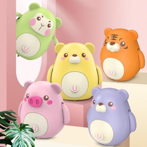 Swing Toy Funny Plastic Anti-scratch Educational Simulation Lovely Rotation Swing Animal Toy for Kids