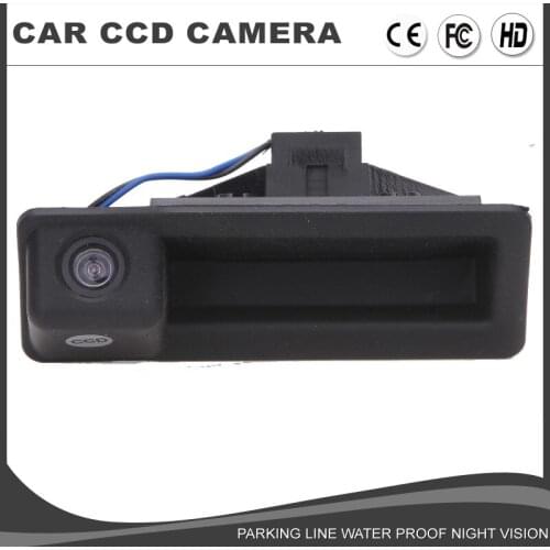 Car Trunk Handle Back up Reverse Camera for BMW E60 E61 E70 E71 E72 E82 E88 E84 E90 E91 E92 E93 X5 X6 Boot Handle Rear View Cam