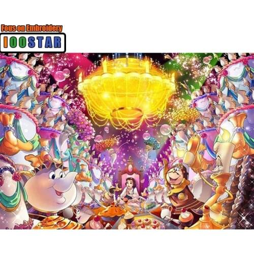 Full Square/Round Drill 5D DIY Diamond Painting "Pink party" 3D Diamond Embroidery Cross Stitch Mosaic Rhinestone Decor Gift