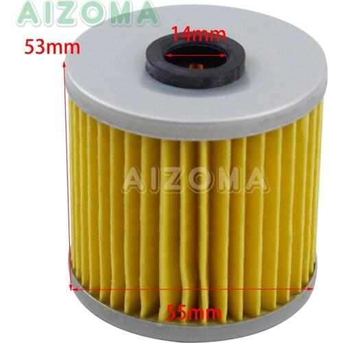 1x ATV & Motorbike Oil Filter For Kawasaki KLT KLF KSF KEF 200/220/250/300 KZ250 KL250 KL600 KL650 KLX650 Z200 Z250 BJ250 97-18