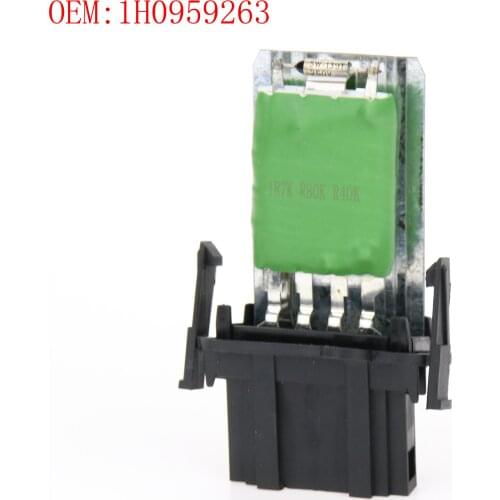 NEW High Quality 1H0959263 Heater Blower Motor Regulator Resistor For Golf Polo Vento Caddy II Seat