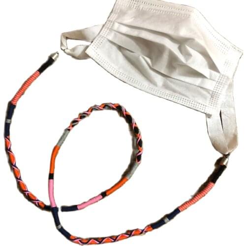 85 Cm Eco Friendly Charm Biodegradable Handmade Cute Colorful Mask Strap & Glasses Lanyard Accessories Trend Chou Design