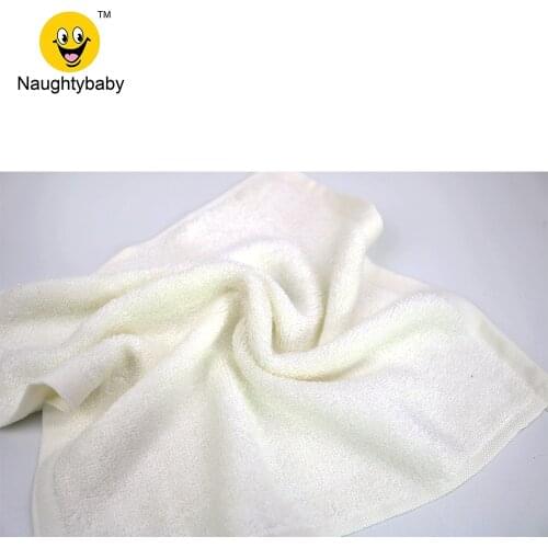 Organic Reusable Bamboo Terry Baby Cloth Wipes Washable Reusable Saliva Towel Wipes, 25cmx25cm, Pack of 100pcs Cloth Wipes