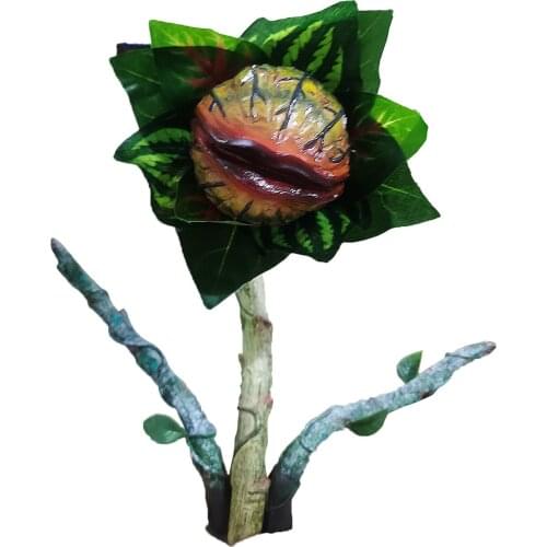 Resin Piranha Plant Statues Flower Decoration Movie Prop Yard Art Ornaments Garden Halloween Decoration Jardineria Home Decor