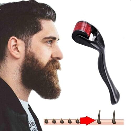 Men Beard Growth Roller Kit Mens Beard growth Nourishing Anti Hair Loss With Beard Roller Microneedle roller Hair growth