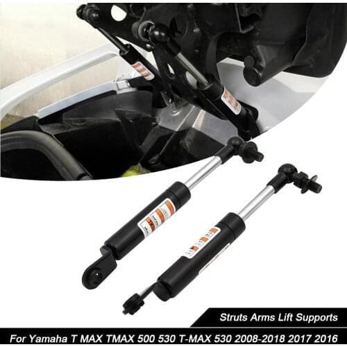 2pcs Struts Arms Lift Supports Shock Absorbers Lift Seat Yamaha T Max Tmax 500 530 T-max 530 2008-2018 Motorcycle Accessories