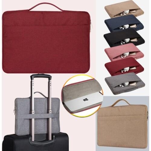 Laptop Bag for Microsoft Surface Pro 2/3/4/6/7/X Book 1/2 Laptop 1/2/3 Breathable Carrying Business Handbag