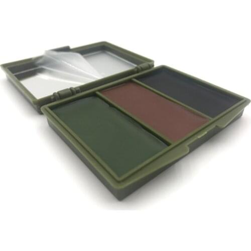 3 Colors Army Fans CS Shooting Face Paint Camouflage Oil Men Women Outdoor Military Training Performance Hunting Tactical Gear