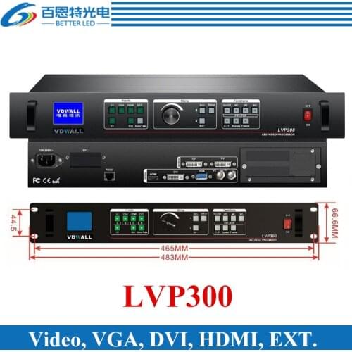 VDWALL LVP300 Support 1920*1080 pixels High quality LED display video Processor