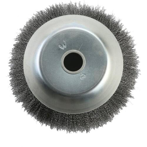 Weed Brush Rotary Joint Twist Knot Steel Wire Wheel Brush Disc 25.4x200mm Landscaping&Cutting Irrigation Machinery Accessaries
