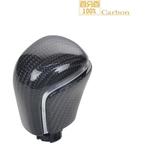 High Quality Carbon Fiber Gear Shift Knob Head For Camry 2018up
