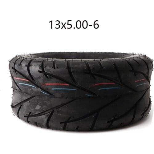 High Quality 13 Inch Go-Kart 13x5.00-6.5 Tubeless Tyre Vacuum Tire for Motorcycle FLJ K6 Electric Scooter Wheel Accessories
