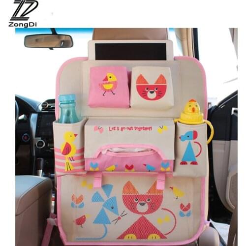 ZD cartoon car Styling back seat trunk luggage net organizer for BMW e46 e39 e36 Audi a4 b6 a3 a6 c5 Renault duster Lada granta