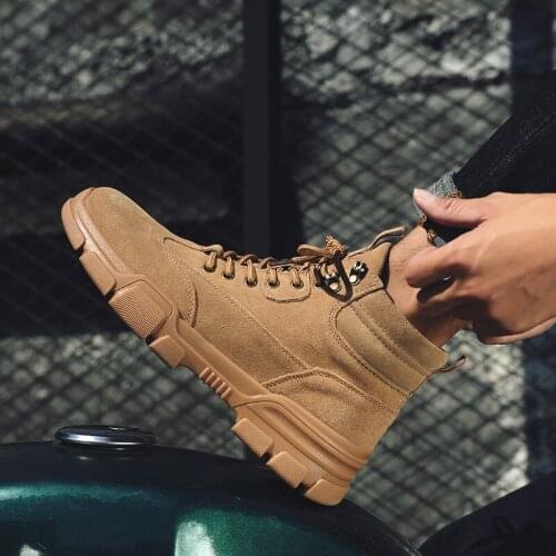 Winter men shoes high-top Mens Casual Shoes outdoor shoes for men black Canvas shoes men fashion Cotton shoes snow boots