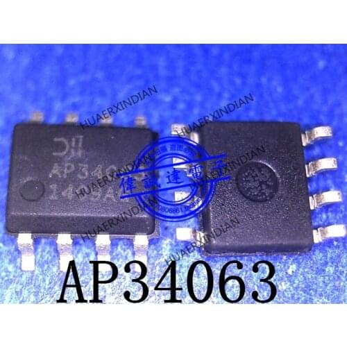 1Pieces New Original AP34063S8G-13 AP34063 SOP8 In Stock Real Picture