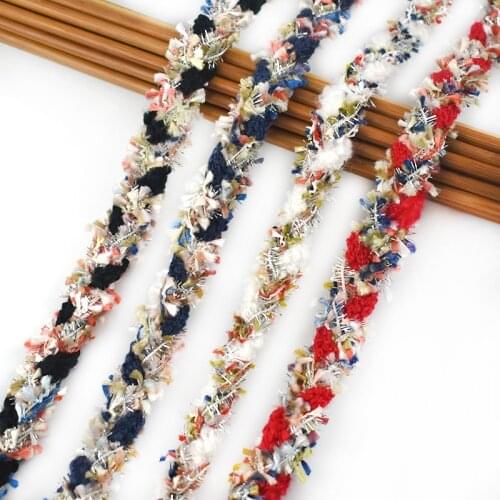 10Meters 15mm Jacquard Webbing DIY Sewing Lace Ribbon Carpet Bag Decorative Trimmings Curtain Clothing Accessories KY974