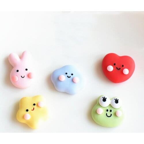 20 PCS Mixed Style Jewelry Home Decoration Kawaii Cartoon Resin Flatback Cabochons Scrapbooking Craft DIY Handmade Accessories