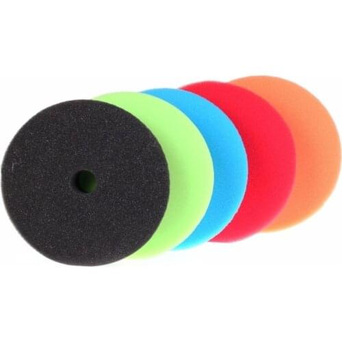 5Pcs/Set Car Polishing 6/7 inch 150/175 mm Sponge Buffing Waxing Boat Car Polish Buffer Drill Wheel polisher Removes Scratches