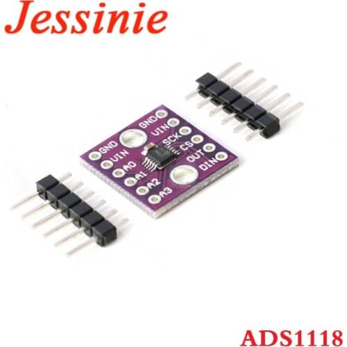 ADS1118 16 AD Converter Module 16 Bit ADC SPI Communication Module Development Board