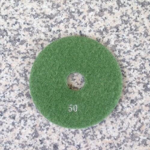 Diamond Wet Polishing Pad 5 inch Grit 50 Granite Marble Polishing Pads 10 Pcs/lot