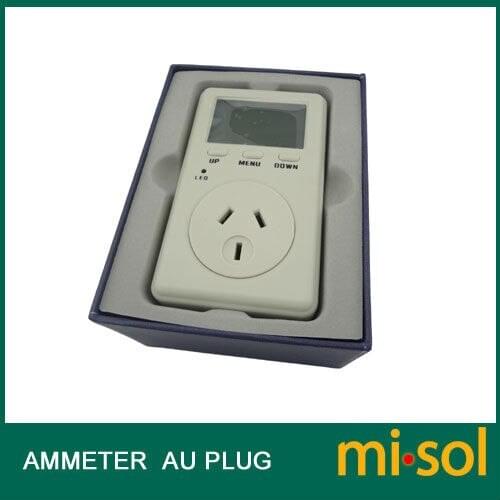AU Plug Ammeter Energy Power Watt Voltage Volt Meter Monitor Analyzer