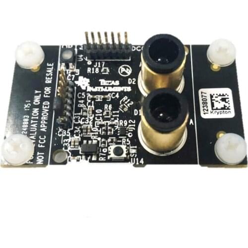 1 pcs x OPT3101 Analog Front End(AFE) Optical Sensor Time-of-Flight(ToF)Based Long-Range Proximity and Distance Board OPT3101EVM