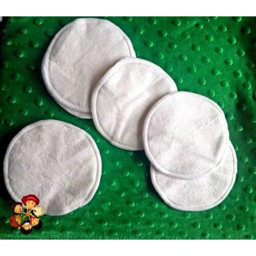 Free Shipping 360 Pairs With PUL Waterproof Breathable Nursing Pads Colorful Mummy Charcoal Bamboo Fiber pad Super Absorbency