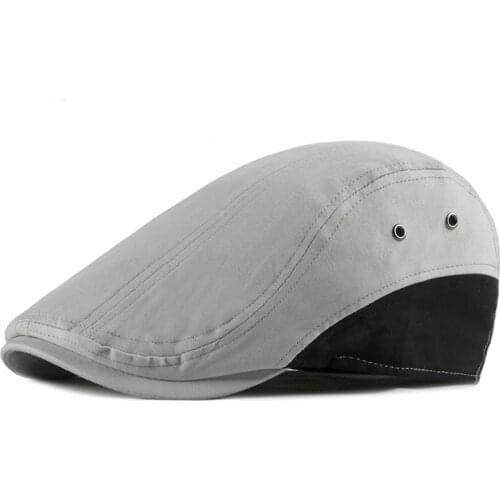 Big Large Newsboy Cap Mens Twill Cotton Eight Panel Hat Womens Baker Boy Caps Khaki Retro Hats Male Boina Beret Size 56-60