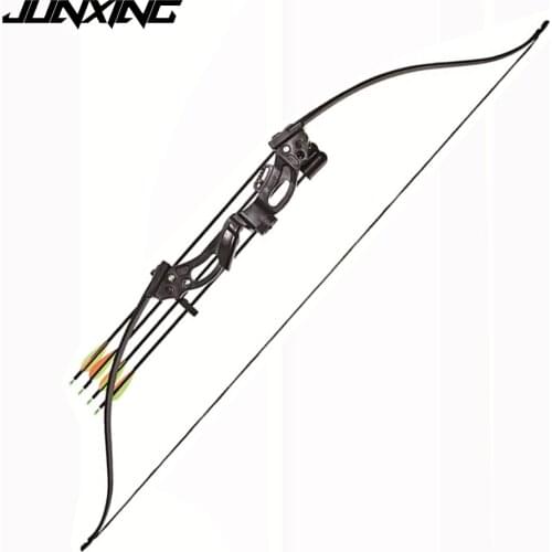 JunXing F119 48 Inches Recurve Bow 20 Lbs for Children Women Right Hand User Archery Hunting Shooting