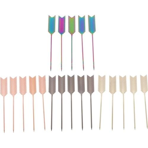 Stainless Steel Disk Cocktail Drink Stirrers 110mm Swizzle Sticks