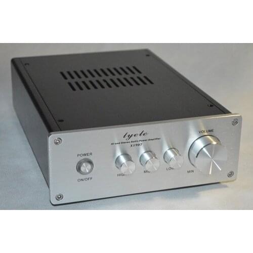 X1907 All aluminum chassis Amplifier housing Preamplifier case Audio Amp box DIY shell