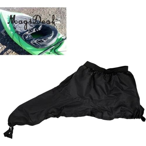 MagiDeal Hot Sale 4 Size Spray Skirt Kayak Cockpit Deck Cover Sprayskirt Waterproof Storage for Rowing Boat Canoe Adjustable Acc
