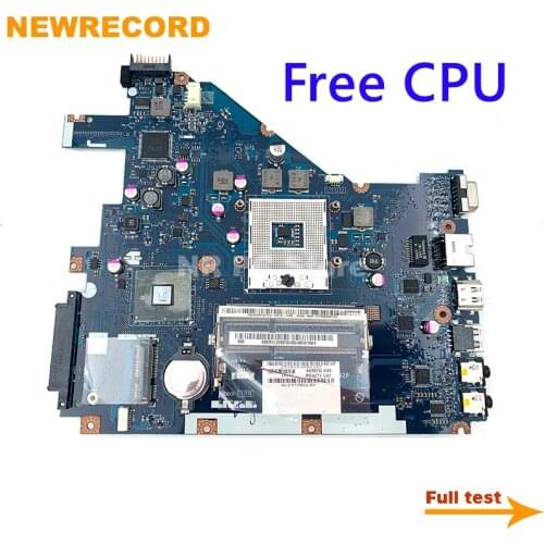 NEWRECORD PEW71 LA-6582P MBR4L02001 MB.R4L02.001 MBRJW02001 Main board for ACER aspire 5742 laptop motherboard HM55 free CPU