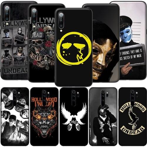 GX92 Hollywood Undead Soft Silicone Case for Redmi Note 4X 5 5A Prime 6 6A 7 7A 8 8A 8T 9 9A 9C 9S Pro Lite